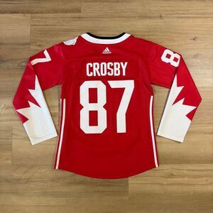 Adidas Sidney Crosby World Cup Of Hockey 2016 Stitched Jersey Sz S Team Canada